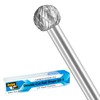 SD-3 Tungsten Carbide Burr Rotary File Ball Shape Double Cut