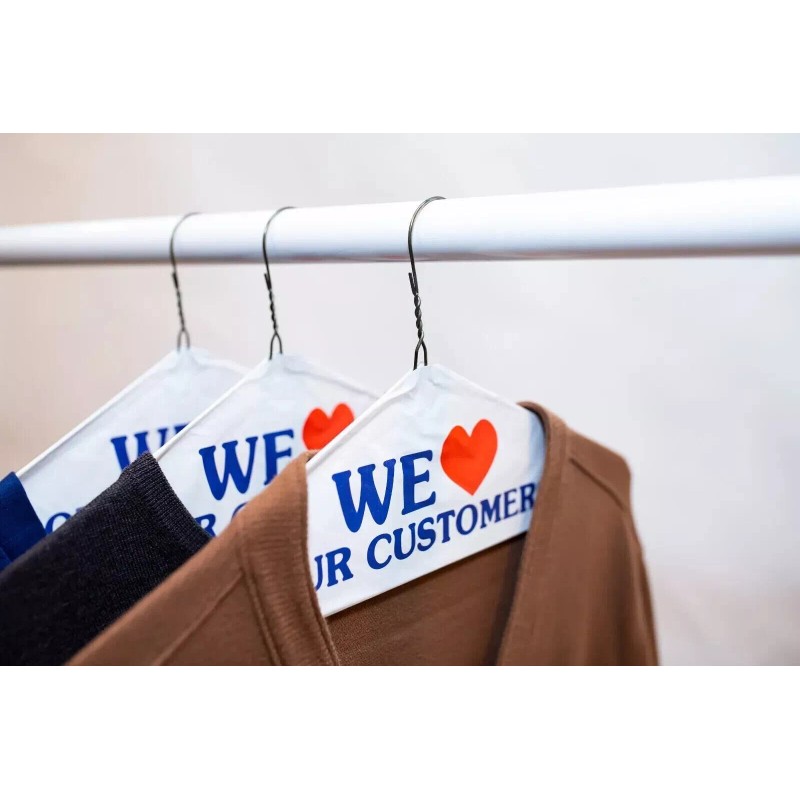 WANOWA Caped Hangers 100 pcs - 18" WE LOVE OUR