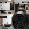 Repa Market Anthrazit Lüftungsgitter rund - 100 mm Durchmesser -
