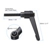 sourcing map 4pcs Clamping Lever Handles, M6 x 30mm Black