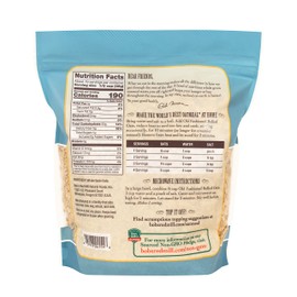 Bob's Red Mill Old Fashioned Regular Rolled Oats, 32 Ounce (Pack of 4)