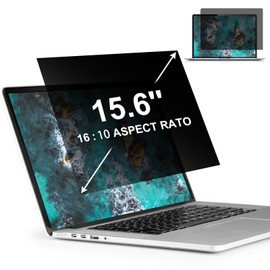 LILIONGTH 15.6 inch 16:10 Laptop Privacy Screen Protector, Privacy Filter Screen Protector for 15.6" Laptops, Anti Peek and Glare Privacy Screen Protector for Lenovo, HP, Dell, ASUS