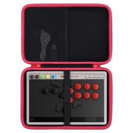 co2CREA Storage Carry Hard Case for 8BitDo All-Button Arcade AController for Switch & Windows, Case only