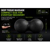RelivaCore ReliefRoll Peanut Massage Ball High Density Foam Roller