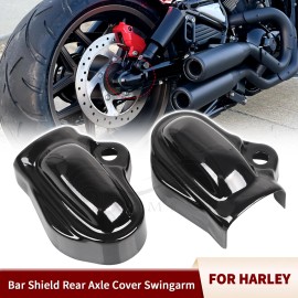 Unbranded Bar Shield Rear Axle Cover Swingarm For Harley V-Rod Night Rod Special VRSCDX