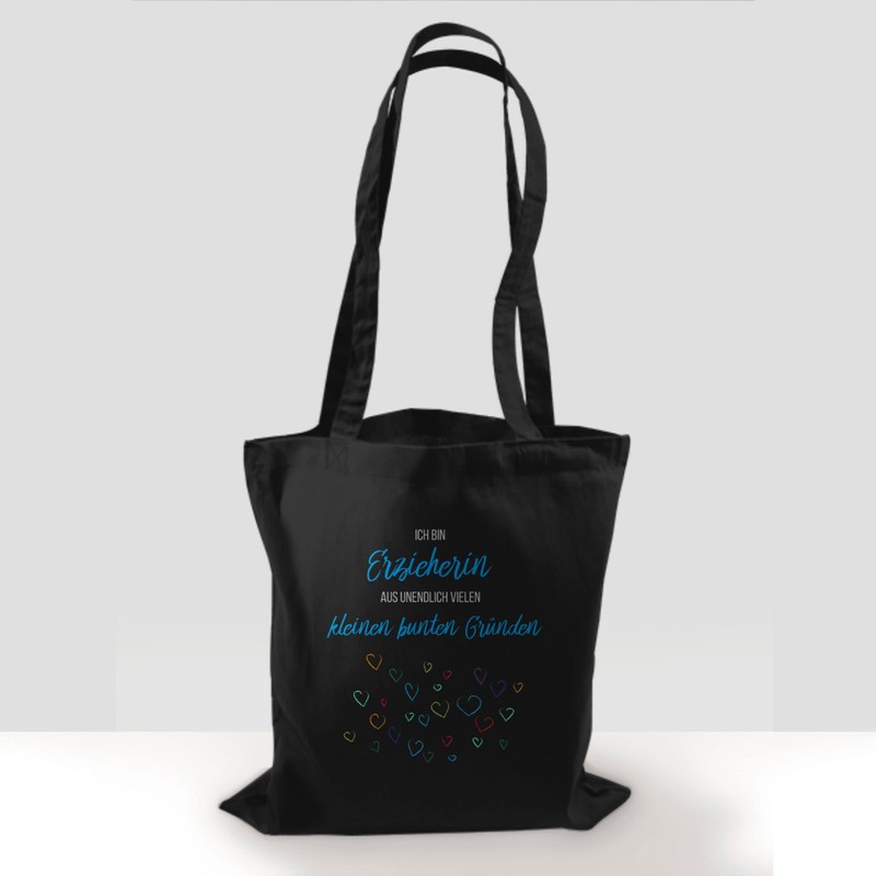 Shirtracer - Cotton Bag - Teacher for Many Small Reasons,