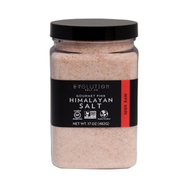 Evolution Salt Co. Gourmet Pink Himalyayan Salt, Fine, 17 oz