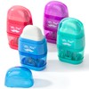 Mr. Pen- Pencil Sharpener & Eraser, 4 Pack, Colorful, 2