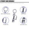 6-Pack Small C Clamps – 304 Stainless Steel Beam Clamps