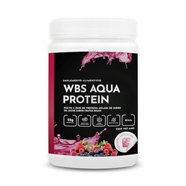 WBS  WBS Aqua Protein  Clear Whey Protein Drink Mix  Whey Isolate Protein Clarificada en Polvo  Sabor Frutos Rojos - 25 g de Protena por Porcin -...  