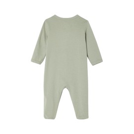 Vertbaudet VERTBAUDETOrganic Collection: Pack of 2 Baby Romper with Farm Animals, grey, 86