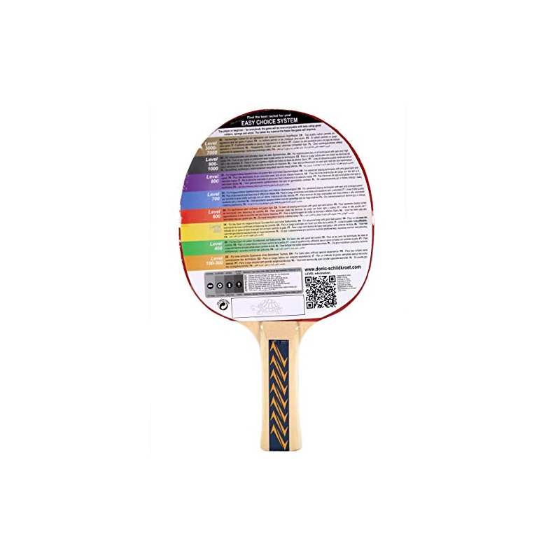 Schildkrot 500 Apple Green Table Tennis Bat - Multi-Colour