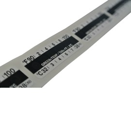 One Step Urine Temperature Test Strips, 10 x Stick on Adhesive Thermometer Strips for Urine Collection Bottles, Visual Display Measurement Range of 32°C-38° or 90°F-100°F