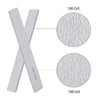 25 Pack 100/180 Grit Nail Files for Acrylic Nails, Rectangle
