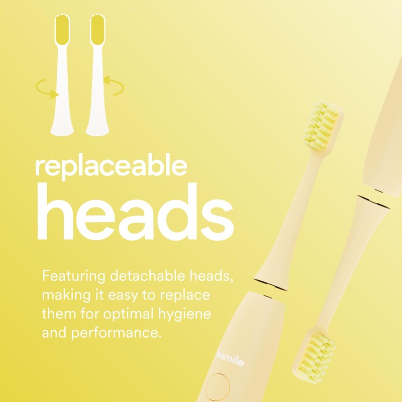HISMILE Electric Toothbrush, 3 Brushing Modes, Smart Timer, Rechargeable Electric