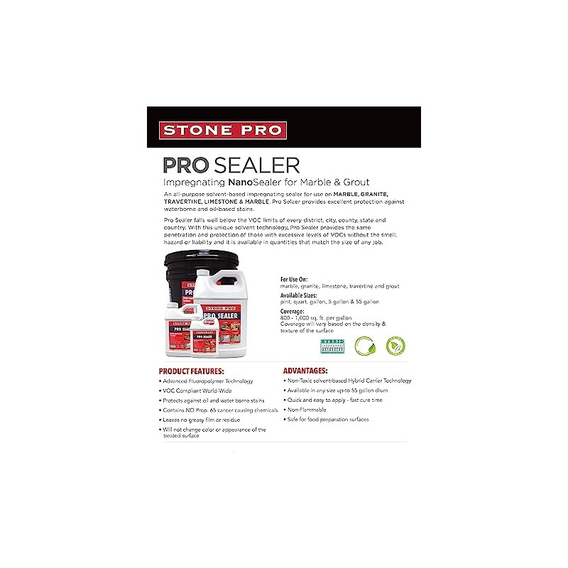 Stone Pro Pro Sealer (Quart)