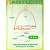 Apipi Extra Large Oriole Feeders for Outdoors with 14.2 oz