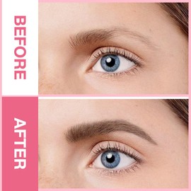 AMY'S DIARY Eyebrow Pencil Retractable Definer, brown Dual-Sided Brow Brush, Fine Tip, Shapes, Defines, Fills Brow Makeup Flapiz Para Cejasills (05#MEDIUM BROWN)