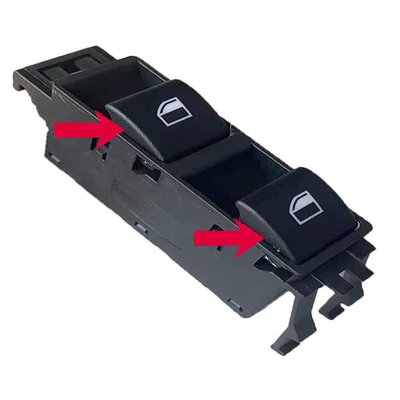 Twowinds - Button Window Switch Cap Cover Replacement E46 X3