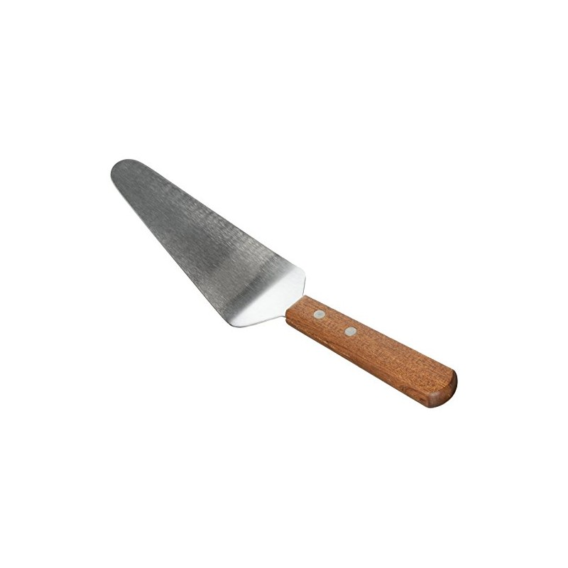 Winco TN166 Blade Pie Server, 5.5-Inch, Stainless Steel, Brown