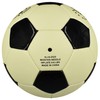 Senston Glow in The Dark Soccer Ball, Glowing Leather Soccer