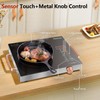 Single Burner Electric Cooktop 110V, Nefaracy Portable Electrical Stove 1800W