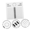 Baluue 1pc Eyelash Console Gasket Lash Grafting Plate Beauty Salon