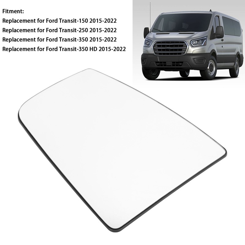 Heated Door Mirror Glass FO1324148 Wing Mirror Glass Replacement for