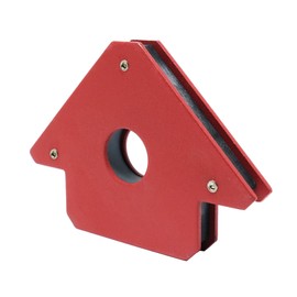 Multi-Angle Welding Magnet for Holding Ferrous Sheets and Tubes in Place - 45° x 90° x 135° - 83mm x 15mm - 11.3kg Pull