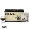 Traditional fermented black garlic essence, practical, 60 pieces, 80ml / 전통 발효흑마늘진액 실속형, 60개, 80ml