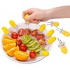 Wonlooker 16Pcs/8 Pairs Corn Holders, Stainless Steel Corn Cob Holders,