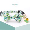 Faygarsle 2 Pack Cat Collar with Bell Breakaway Bowtie for