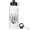 600ml 'Aloe Vera Plant' Reusable Water/Drinks Bottle (WT00083362)