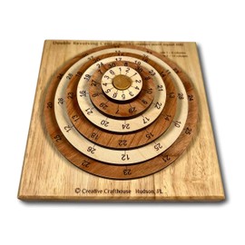 Creative Crafthouse Revolving Double Century Puzzle - Very Challenging Brain Teaser for Adults