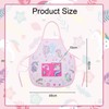 ROSEMO Children's Painting Apron, unicorn-c