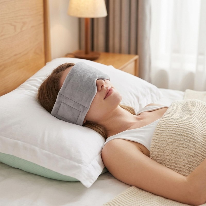 Weighted Eye Mask for Sleeping, Comfortable Gravity Sleep Mask, Soothing