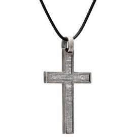 Handmade oxidierte 925 Sterling Silber Kreuz Halskette für Männer Punk Rock Halskette Herren Kreuz Halskette Ungewöhnliches Geschenk für Ihn, Freund-Geschenk Weihnachtsgeschenk