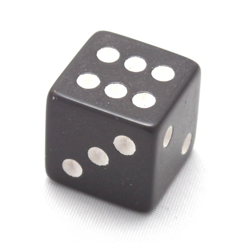 4 x Valve Caps Cube Black Dice Valve Cap Vwüsch