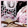 Tallew 12 Pcs Cherry Blossom Decor Set, Including 2 Chinese