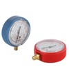 Air Conditioning Fluoride Pressure Gauge High/Low Pressure Meter AC Repairing