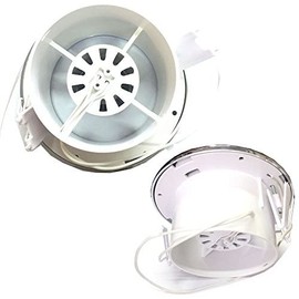 LED 3W and 5W Light with 4" Chrome White Grille and Transformer (5W)