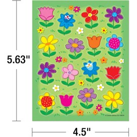 Carson Dellosa | Spring Flowers Stickers | 96ct