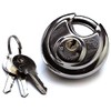 Merriway® BH01711 Discus Padlock, 50mm (2 inch) Dia. - Stainless