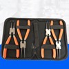 Heavy-Duty 7-Inch Circlip Plier Set, 4 PCS Snap Ring Pliers