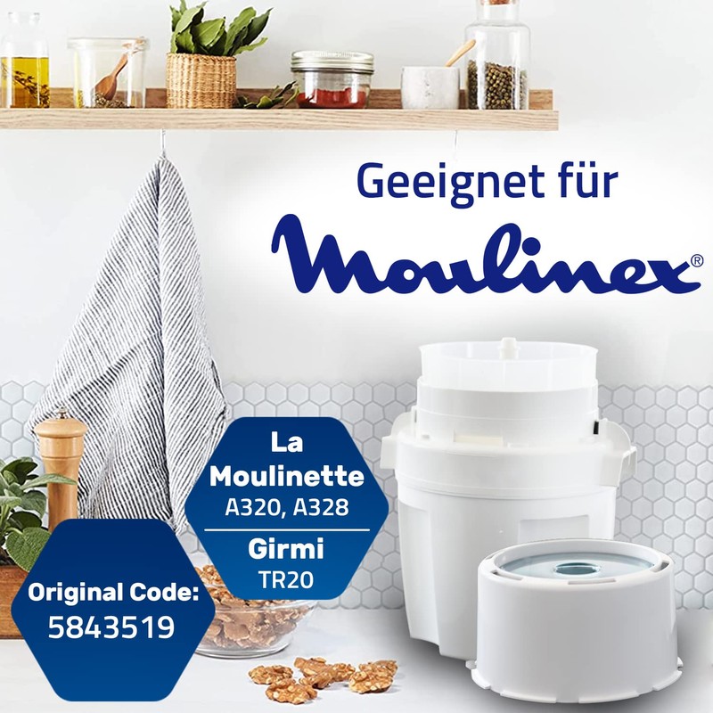 Bowl for Moulinex chopper for Moulinette from A320 and up