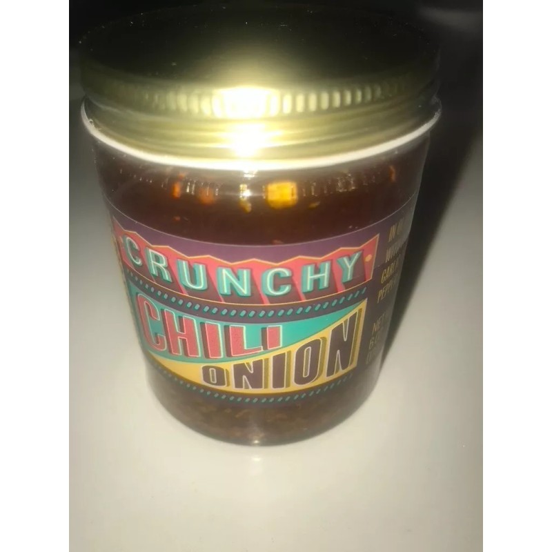 Trader Joe's Chili Onion Crunch Crisp Sauce DIP Condiment 6