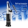 Professional Hand-Held Accurate Refractometer Salinity Refractometer 0-100‰ Cutting Oil Liquid