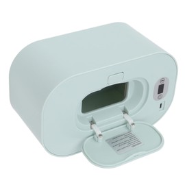 Calentador de Toallitas para Bebés USB, Dispensador de Calentador de Toallitas Portátil con Ajuste de Temperatura con Placa Calefactora Superior, Adecuado para la Mayoría de las