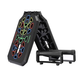 Solid Pushup Board | Pushup Handles For Floor - 48 Holes T-Hole Pushup Plate Board For Fat Strength Training Arm Men & Women