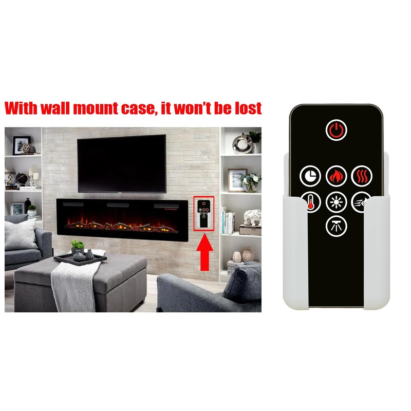 Replacement Remote Control for Napoleon Electric Fireplace W190-0244 NEFB36H-BS-1 NEFB42H-BS-1,with